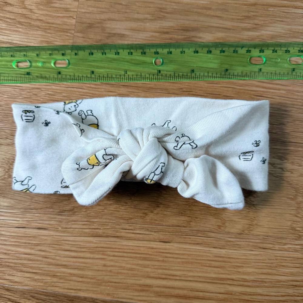 Hanna Andersson Winnie the Pooh baby headband with bow